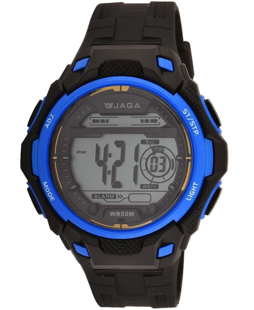 Jaga M1197-OAEA Alarm Kronometre Aydınlatmalı Dijital Genç Kol Saati