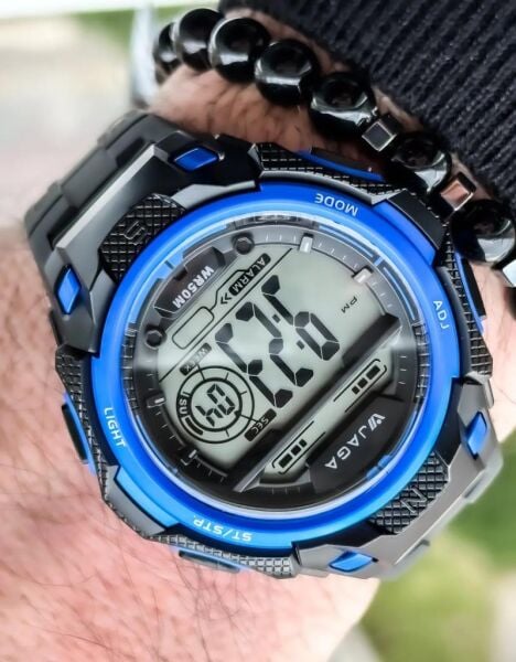 Jaga M1197-OAEA Alarm Kronometre Aydınlatmalı Dijital Genç Kol Saati