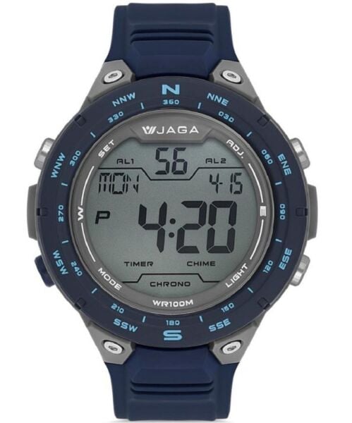 Jaga M1231-0ECE Alarm Kronometre Aydınlatmalı Dijital Genç Kol Saati