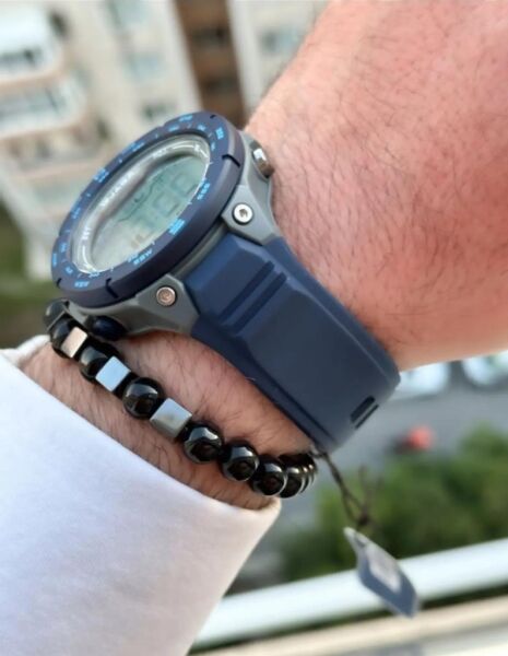 Jaga M1231-0ECE Alarm Kronometre Aydınlatmalı Dijital Genç Kol Saati