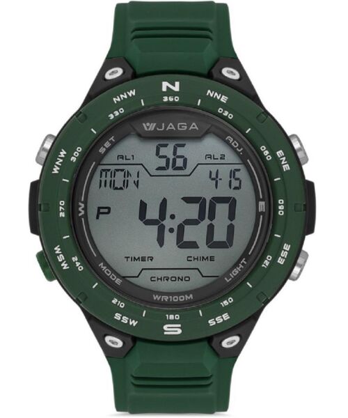 Jaga M1231-0FGF Alarm Kronometre Aydınlatmalı Dijital Genç Kol Saati
