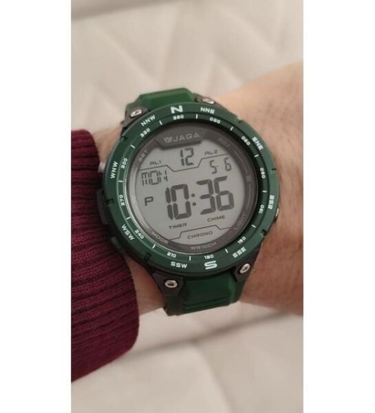 Jaga M1231-0FGF Alarm Kronometre Aydınlatmalı Dijital Genç Kol Saati