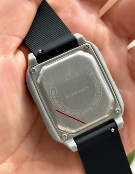 Jaga M1232-4ACA Alarm Kronometre Aydınlatma 10 Atm Unisex Kol Saati