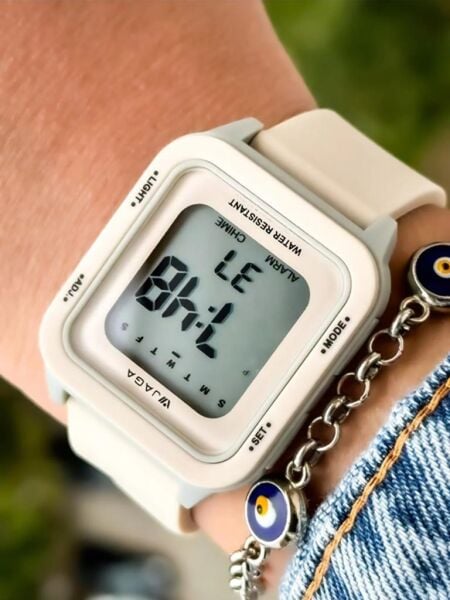 Jaga M1232-4FDF Alarm Kronometre Aydınlatma 10 Atm Unisex Kol Saati