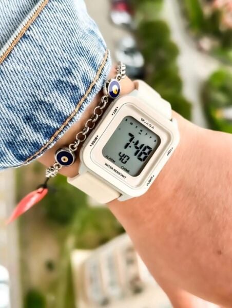 Jaga M1232-4FDF Alarm Kronometre Aydınlatma 10 Atm Unisex Kol Saati