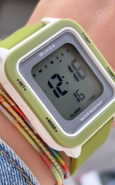 Jaga M1232-4GCG Alarm Kronometre Aydınlatmalı Dijital Genç Kol Saati