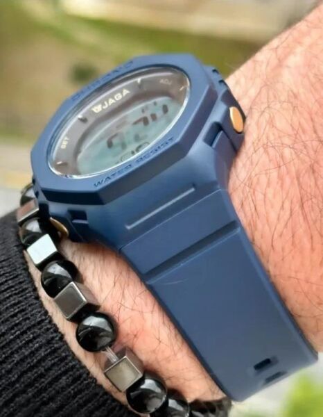 Jaga M1235-0EEE Alarm Kronometre Aydınlatmalı Dijital Genç Kol Saati
