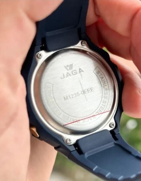 Jaga M1235-0EEE Alarm Kronometre Aydınlatmalı Dijital Genç Kol Saati