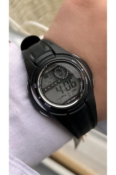 Jaga M868-OAAB 7-12 Yaş Dijital Alarm Kronometre Aydınlatmalı Dijital Çocuk Kol Saati
