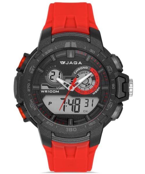Jaga JL AD1129-OGCA 640561 Alarm Kronometre Aydınlatmalı Genç Çift Kol Saati