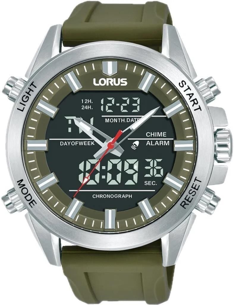 Lorus RW669AX9 Takvimli Kronograf Analog/Dijital Erkek Kol Saati