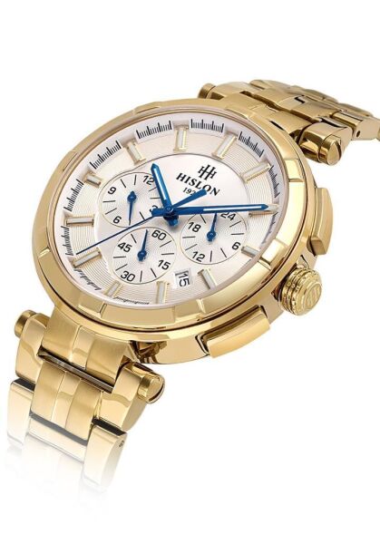 Hislon Date DT202G-02SG Erkek Kol Saati