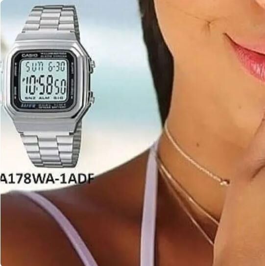 Casio A178WA-1ADF Unisex Kol Saati