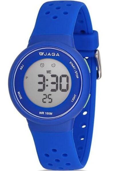 Jaga M1214-4EEX-2 7-12 Yaş Alarm Kronometre Aydınlatmalı Çocuk Kol Saati