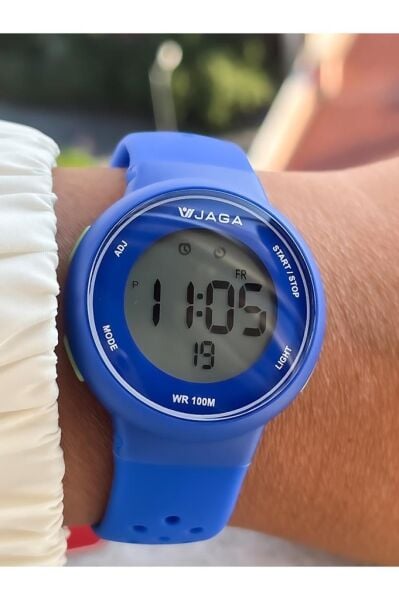 Jaga M1214-4EEX-2 7-12 Yaş Alarm Kronometre Aydınlatmalı Çocuk Kol Saati