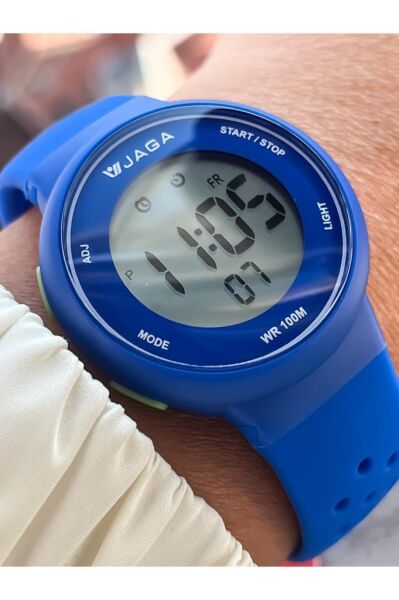 Jaga M1214-4EEX-2 7-12 Yaş Alarm Kronometre Aydınlatmalı Çocuk Kol Saati