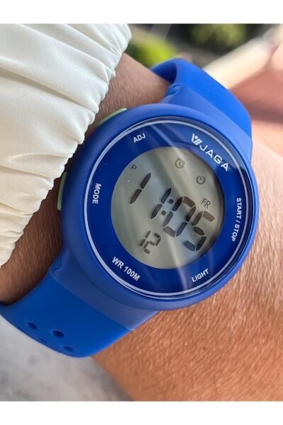 Jaga M1214-4EEX-2 7-12 Yaş Alarm Kronometre Aydınlatmalı Çocuk Kol Saati