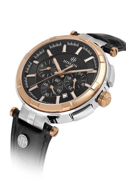 Hislon Date DT202T-04BR Erkek Kol Saati