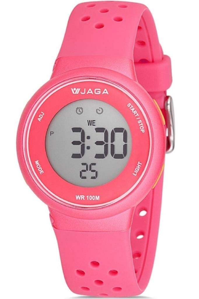 Jaga M1214-4GGX-2 7-12 Yaş Alarm Kronometre Aydınlatmalı Çocuk Kol Saati
