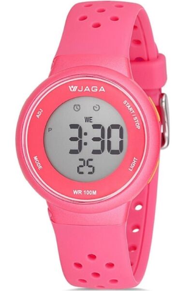 Jaga M1214-4GGX-2 7-12 Yaş Alarm Kronometre Aydınlatmalı Çocuk Kol Saati