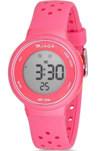 Jaga M1214-4GGX-2 7-12 Yaş Alarm Kronometre Aydınlatmalı Çocuk Kol Saati