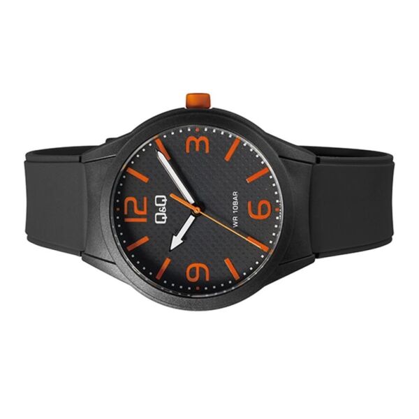 Q&Q VR28J028Y Siyah Renkli 10 Atm Su Geçirmez Genç Kol Saati