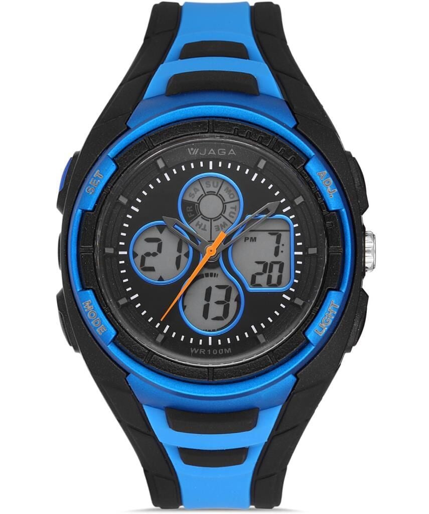 Jaga JL-AD0900-OEAE-DS-640561 Alarm Kronometre Aydınlatmalı Dijital Genç Kol Saati