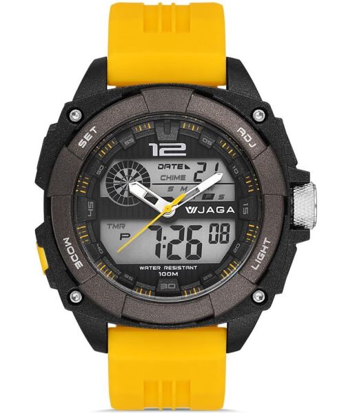 Jaga JL-AD1201-OKAH-640561 Alarm Kronometre Aydınlatmalı Dijital Genç Kol Saati