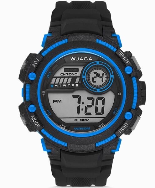 Jaga JL-M1200-OAEA-640031 Alarm Kronometre Aydınlatmalı Dijital Genç Kol Saati