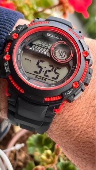Jaga JL-M1200-OAGA-640031 Alarm Kronometre Aydınlatmalı Dijital Genç Kol Saati