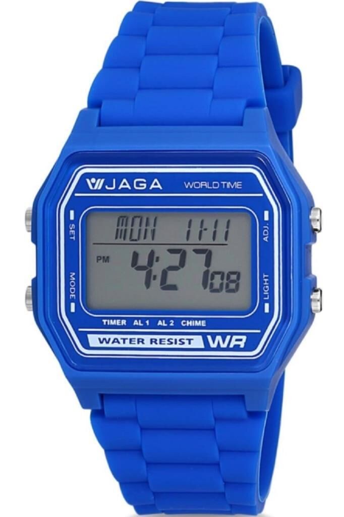 Jaga M1103-4EEX-2 640531 Alarm Kronometre Aydınlatmalı Dijital Genç Kol Saati