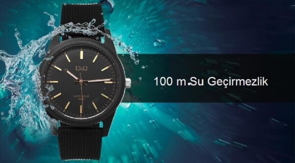 Q&Q VS12J005Y Silikon 10 Bar Su Geçirmez Genç Kol Saati