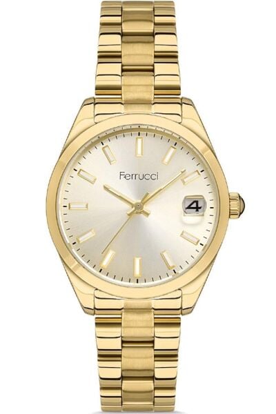 Ferrucci FC.0223 13276M.02 Gold Kadın Kol Saati
