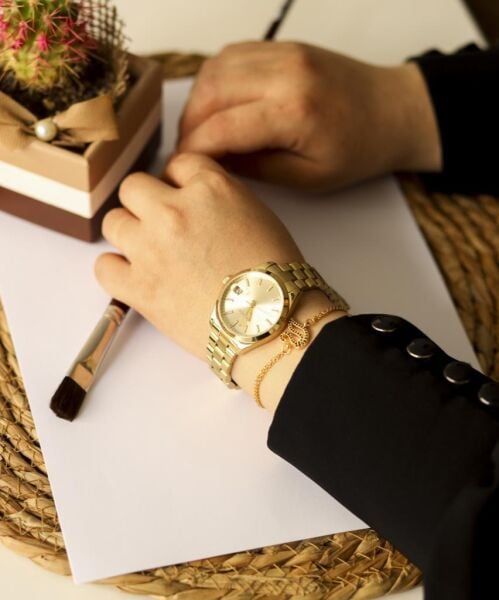 Ferrucci FC.0223 13276M.02 Gold Kadın Kol Saati