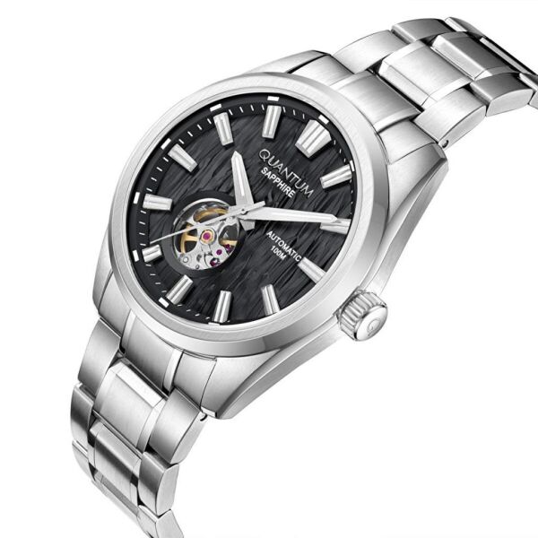 Quantum QMG1192B.350 Safir Cam Otomatik Erkek Kol Saati
