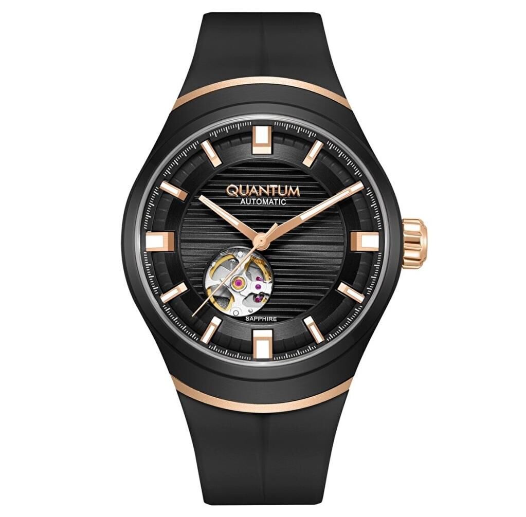 Quantum QMG1203.851 Safir Cam Otomatik Erkek Kol Saati
