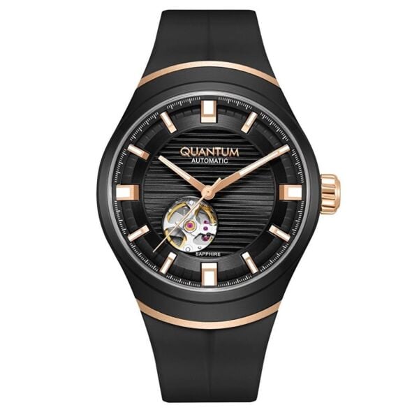 Quantum QMG1203.851 Safir Cam Otomatik Erkek Kol Saati