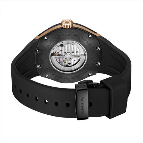 Quantum QMG1203.851 Safir Cam Otomatik Erkek Kol Saati