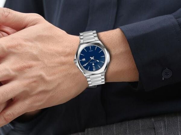 Wainer WA.10240-B Safir Cam Takvimli Erkek Kol Saati
