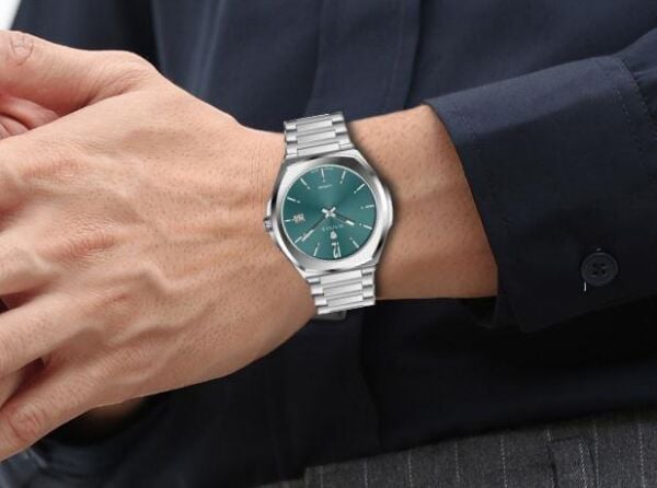 Wainer WA.10240-C Safir Cam Takvimli Erkek Kol Saati