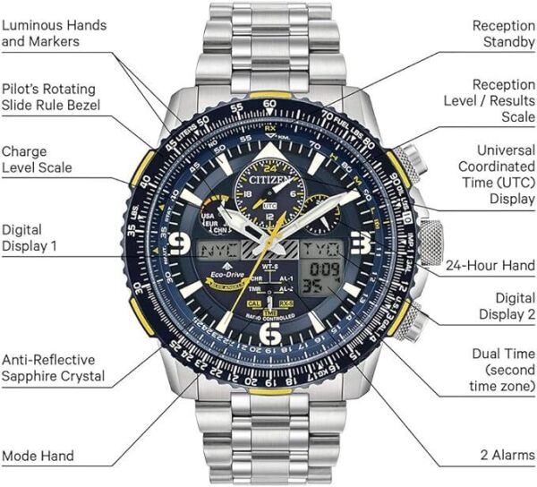 Citizen Promaster Skyhawk (Blue Angels) JY8078-52L Kol Saati