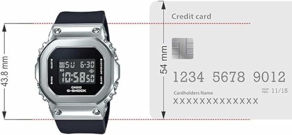 Casio G-Shock GM-S5600-1DR UNISEXKol Saati