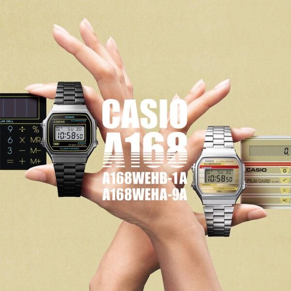 Casio A168WEHB-1ADF Unisex Kol Saati