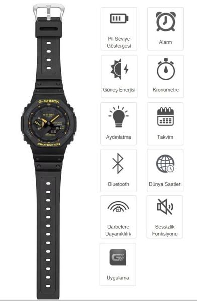 Casio G-Shock GA-B2100CY-1ADR Carbon Erkek Kol Saati