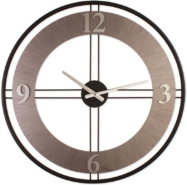 Regal Ultima 3616 BS Çift Sıralı Ahşap/Metal Kasalı Duvar Saati