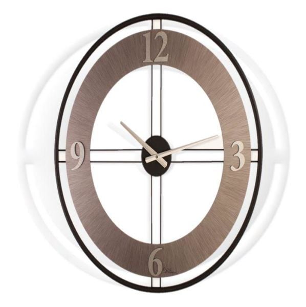 Regal Ultima 3616 BS Çift Sıralı Ahşap/Metal Kasalı Duvar Saati