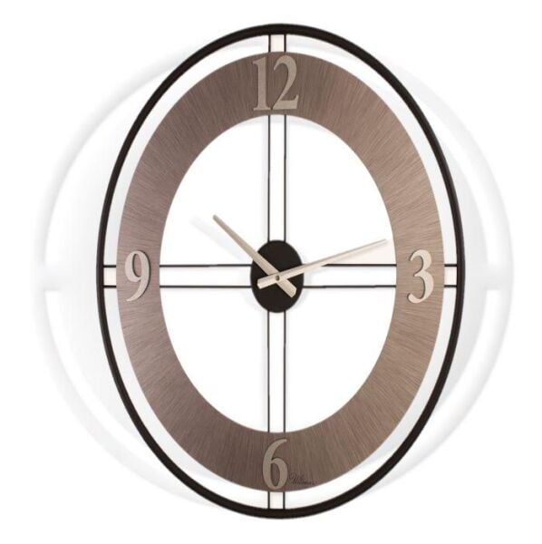 Regal Ultima 3616 BS Çift Sıralı Ahşap/Metal Kasalı Duvar Saati