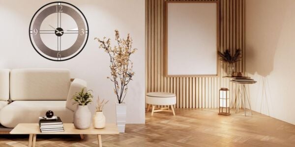 Regal Ultima 3616 BS Çift Sıralı Ahşap/Metal Kasalı Duvar Saati