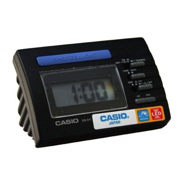 Casio DQ-541-1R Ertelemeli Bip Alarm Işıklı Kadran 12/24 Saat Dilimi Özellikli Masa Saati