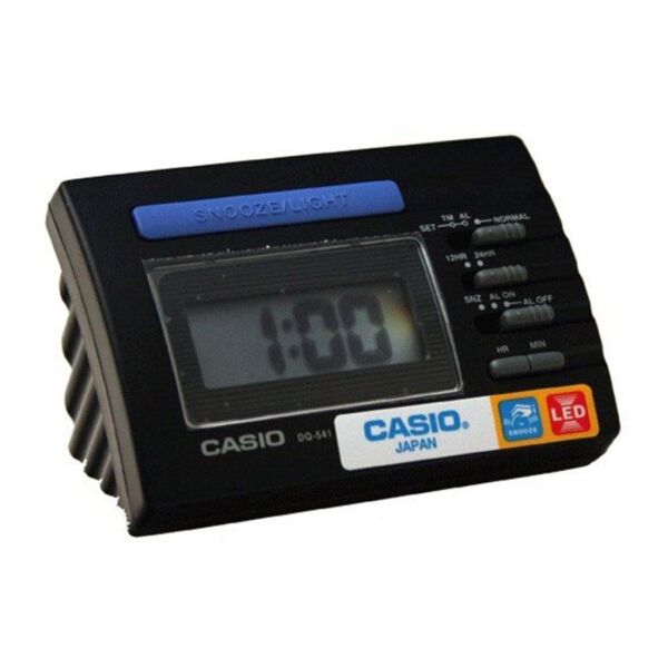 Casio DQ-541-1R Ertelemeli Bip Alarm Işıklı Kadran 12/24 Saat Dilimi Özellikli Masa Saati